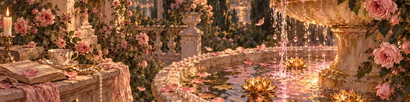 Rose fountain
